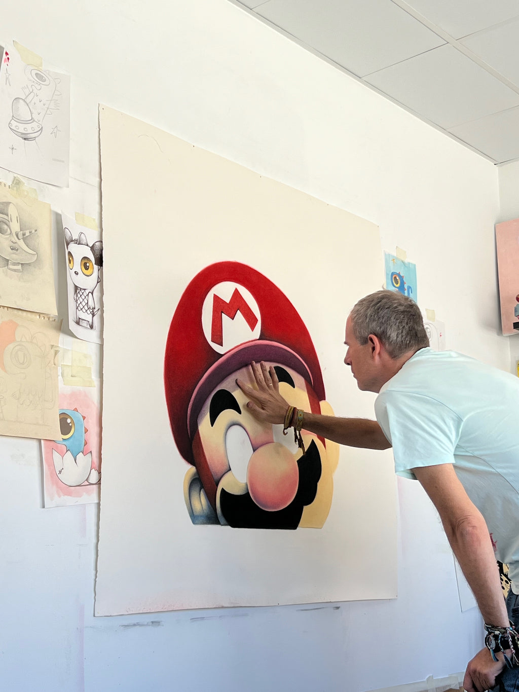 Mario's Memories Limited Edition Giclee Print by Oscar Llorens Fine Art