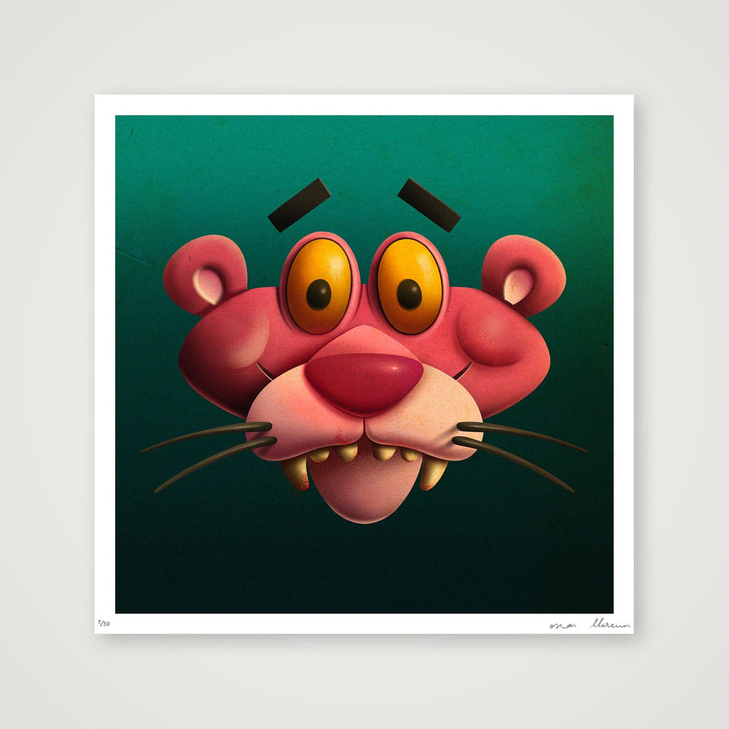Pink Panther Vamp — 60×60cm, 24×24" Print only