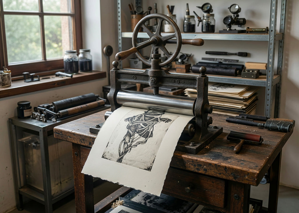 Wired – Photopolymer Intaglio (Limited Edition)